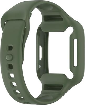 Correa de Silicona para Redmi Watch 3 Active- Verde Militar