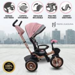 MAX - Triciclo Guiador Dael Baby «LENS» Musical Pink