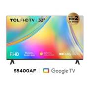 TELEVISOR TCL HD 32 SMART TV 32S65A ANDROID TV BT Y CONTROL DE VOZ 2023 TCL