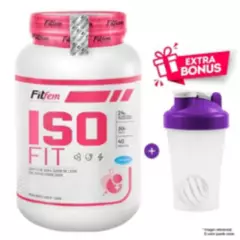 FITFEM - Proteína Fitfem Iso Fit 1.1 kg Chocolate + Shaker