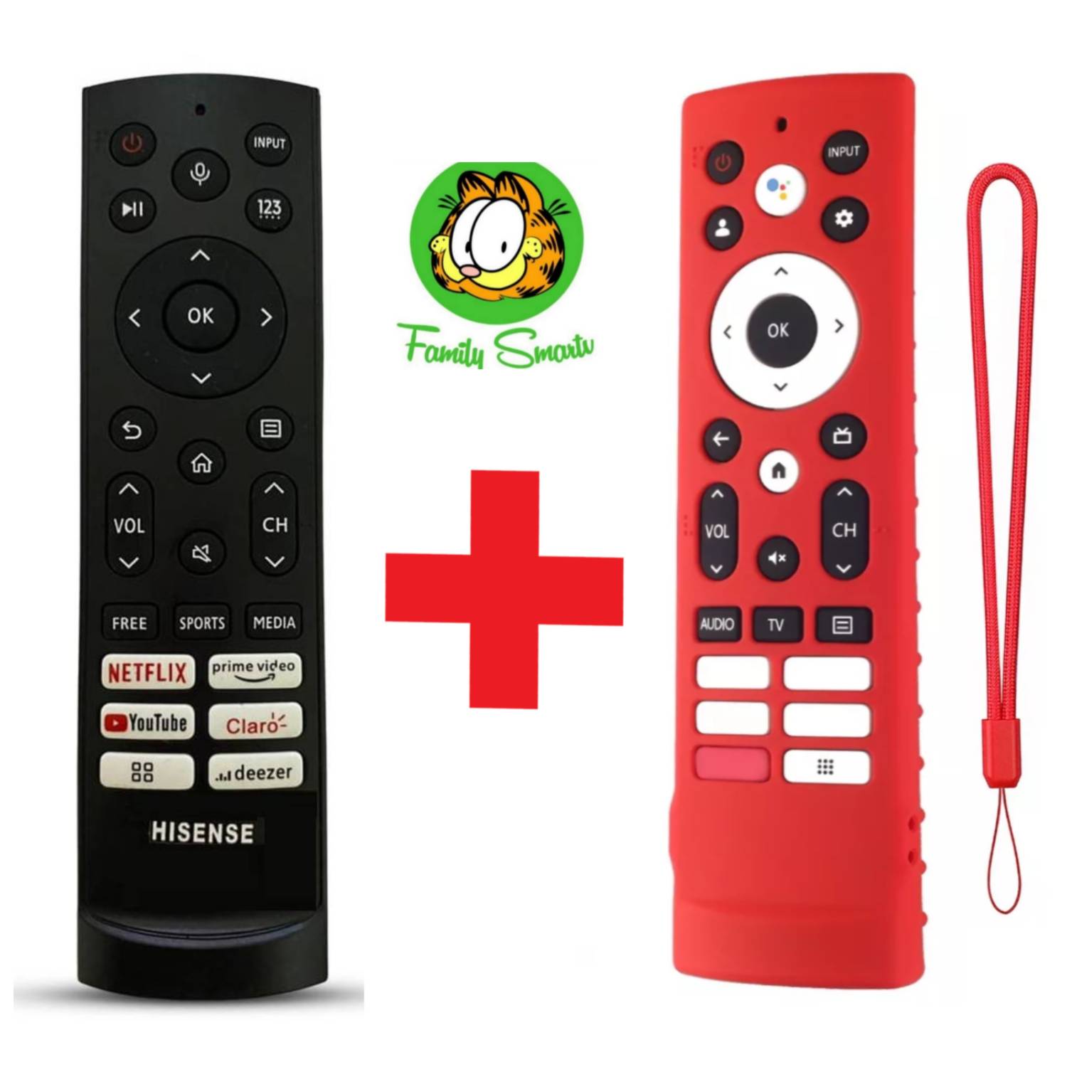 CONTROL REMOTO HISENSE SMART TV MOD: 2022 UNIVERSAL