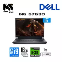 DELL - Laptop Dell G16- G7630  Intel Core i9-13900HX / 1TB SSD / 16 GB RAM / RTX 4070 8 GB VIDEO / 16" QHD