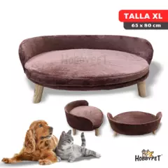 GENERICO - Sofá cama para mascotas - Talla XL - Marron
