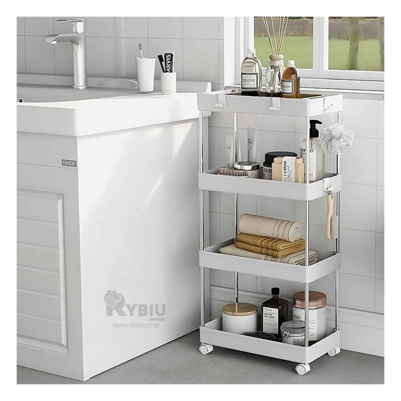 Ripley - ESTANTE ORGANIZADOR DE COCINA 4 NIVELES 54X12X104 CM BLANCO