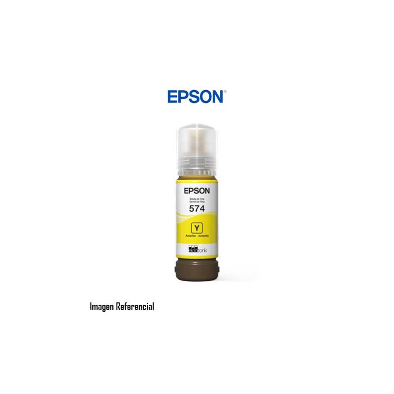 Botella De Tinta Epson T574220-AL EcoTank L8050 L18050 Color Cyan 70ml  Original