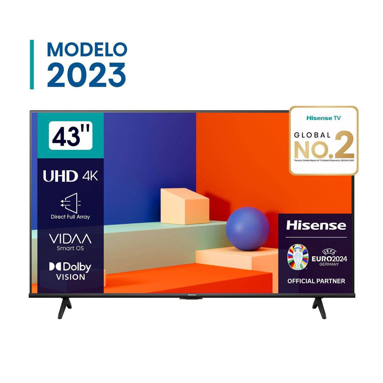 Hisense 43A6K / Televisor Smart TV 43 Direct LED Full HD