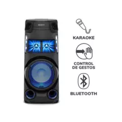 SONY - Equipo de sonido Sony Bluetooth karaoke MHC-V43D - Negro