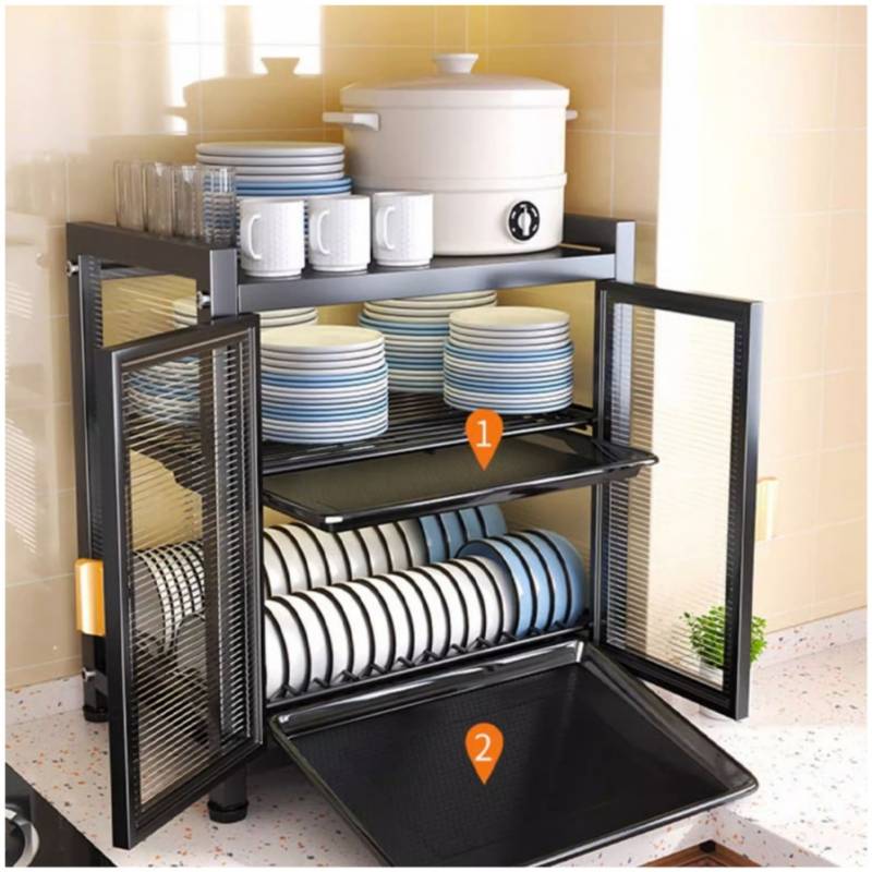 Escurridor de Platos Moderno Estante Organizador Cocina Premium N YE15  IMPORTADO