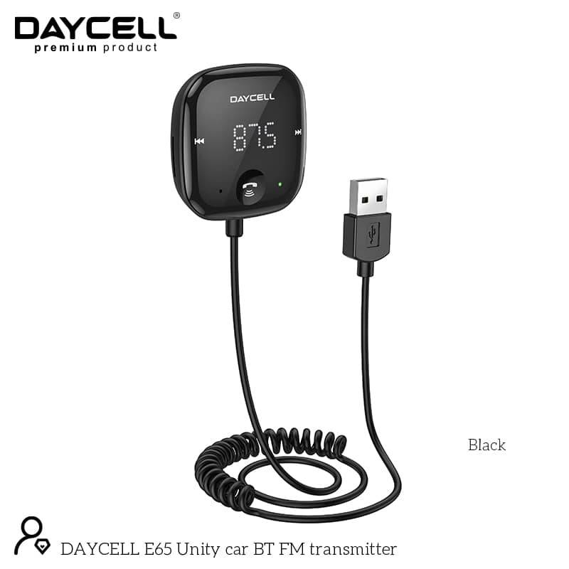 DAYCELL E65 Transmisor FM inalámbrico Bluetooth Reproductor de MP3 GENERICO