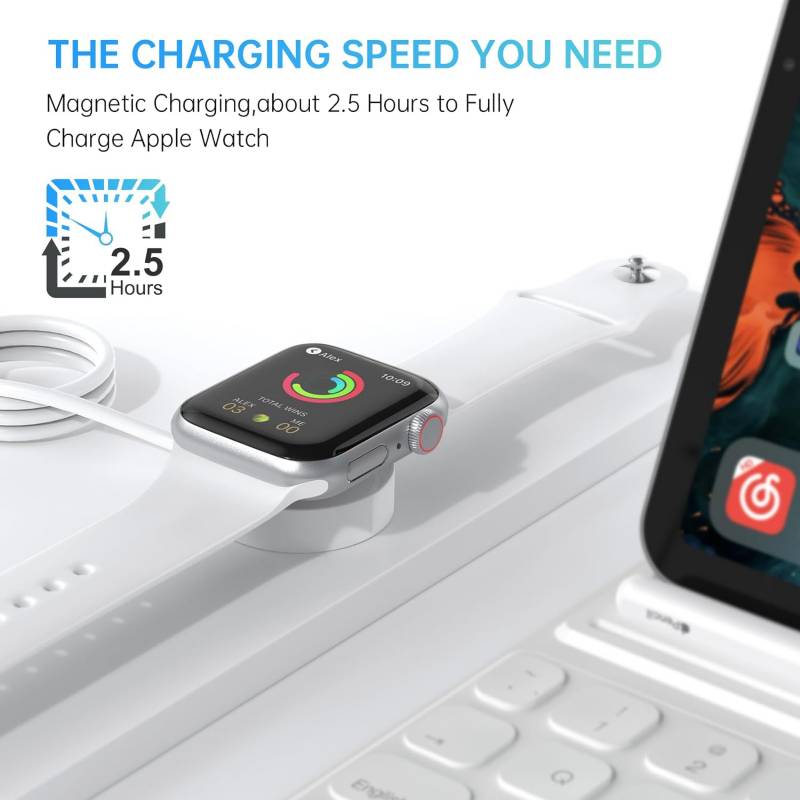 Magsafe iWatch cargador inalambrico Apple Watch - BLANCO GENERICO