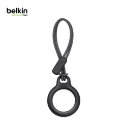 BELKIN - Llavero Protector Belkin With Strap Para Apple Airtag Negro