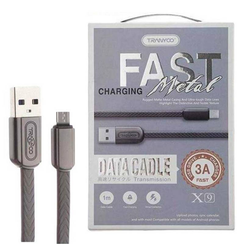 Cable Micro Usb V8 Para Carga Rápida 1 Metro Fast 6a Data