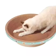 GENERICO - Rascador para Gatos Juguete Circular 40x40cm