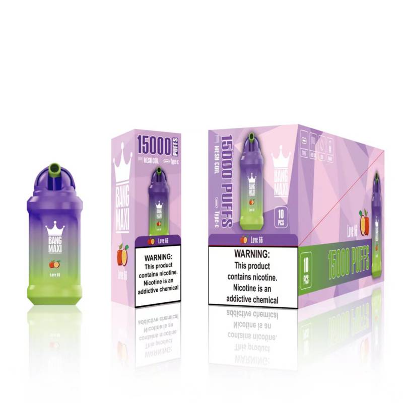 Vapeador Bang Maxi Love 66 De 15000 Puffs Generico