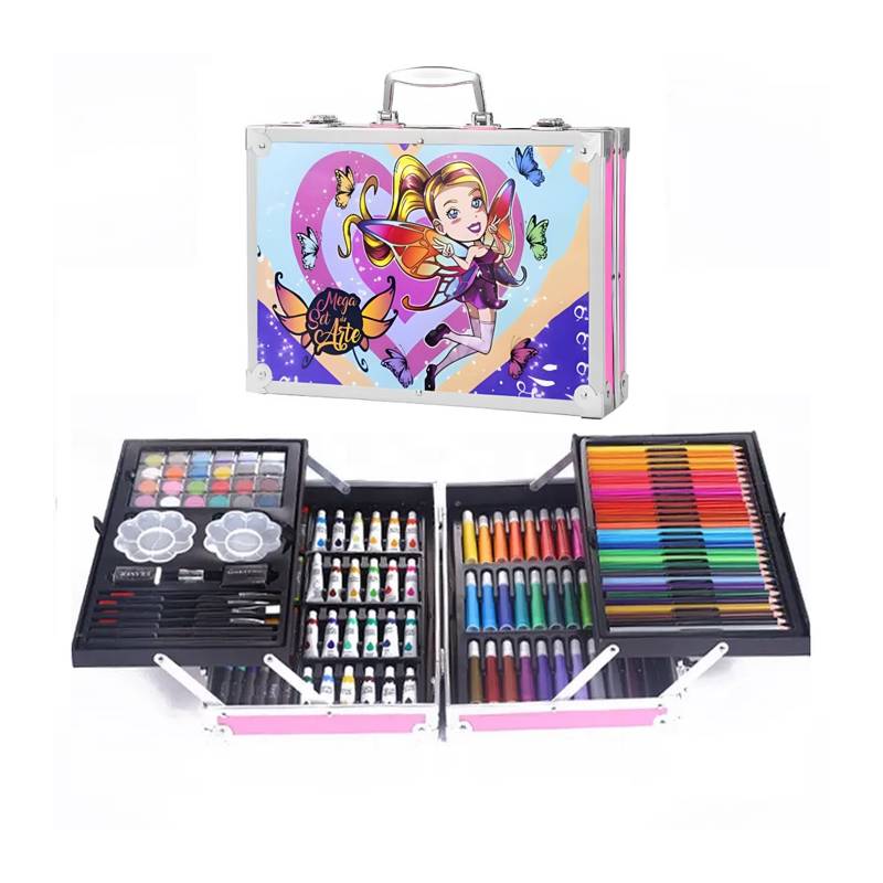 Kit de Arte Maletín Metálico con Óleos 145 AZUL – Fanciful Store