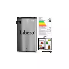 LIBERO - Frigobar Libero Style LFB-101S Inox 92 Litros