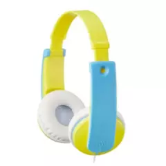 JVC - Audífonos para Niños JVC con Limitador de Sonido HA-KD7 Amarillo