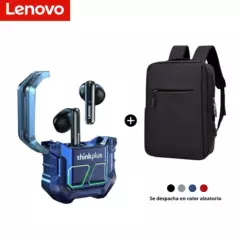 LENOVO - Audifonos Bluetooth Lenovo XT81 Thinkplus Morado Mochila de regalo