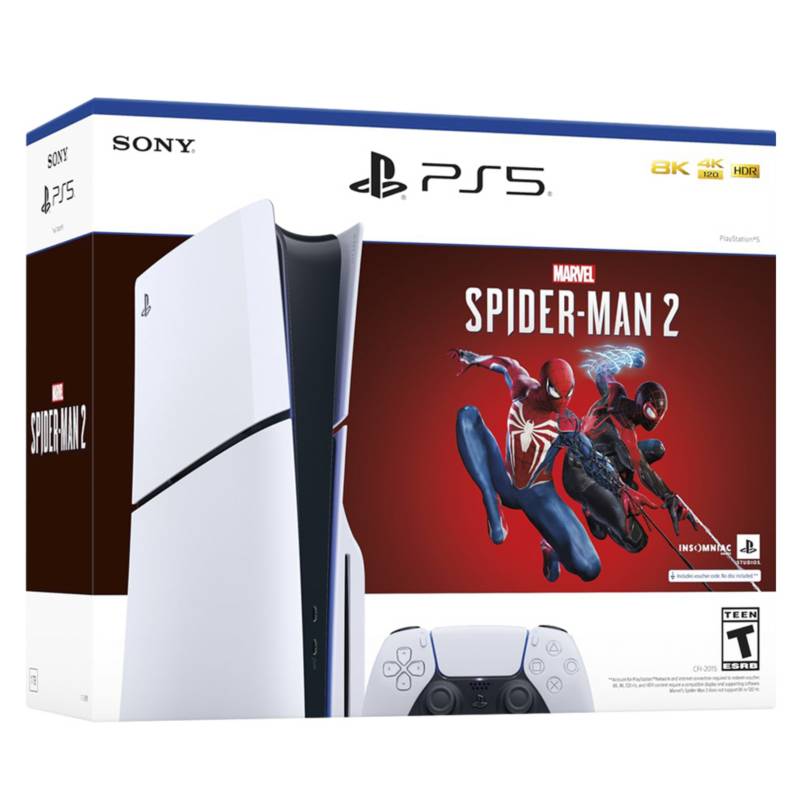 SONY - Consola PlayStation 5 SLIM Spider Man 2 PS5