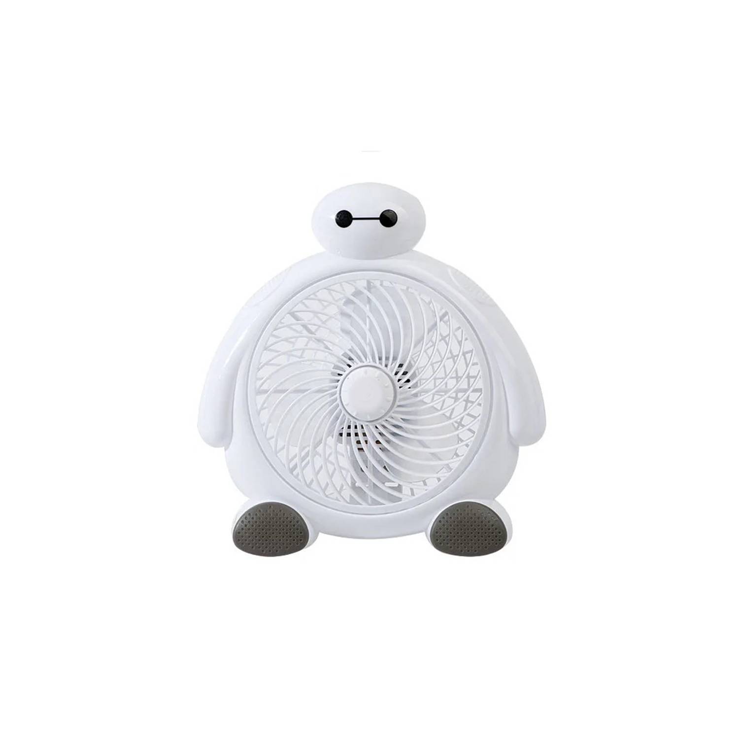 Mini Ventilador de Escritorio 2 Niveles Inalámbrico Blanco y Rosado  GENERICO