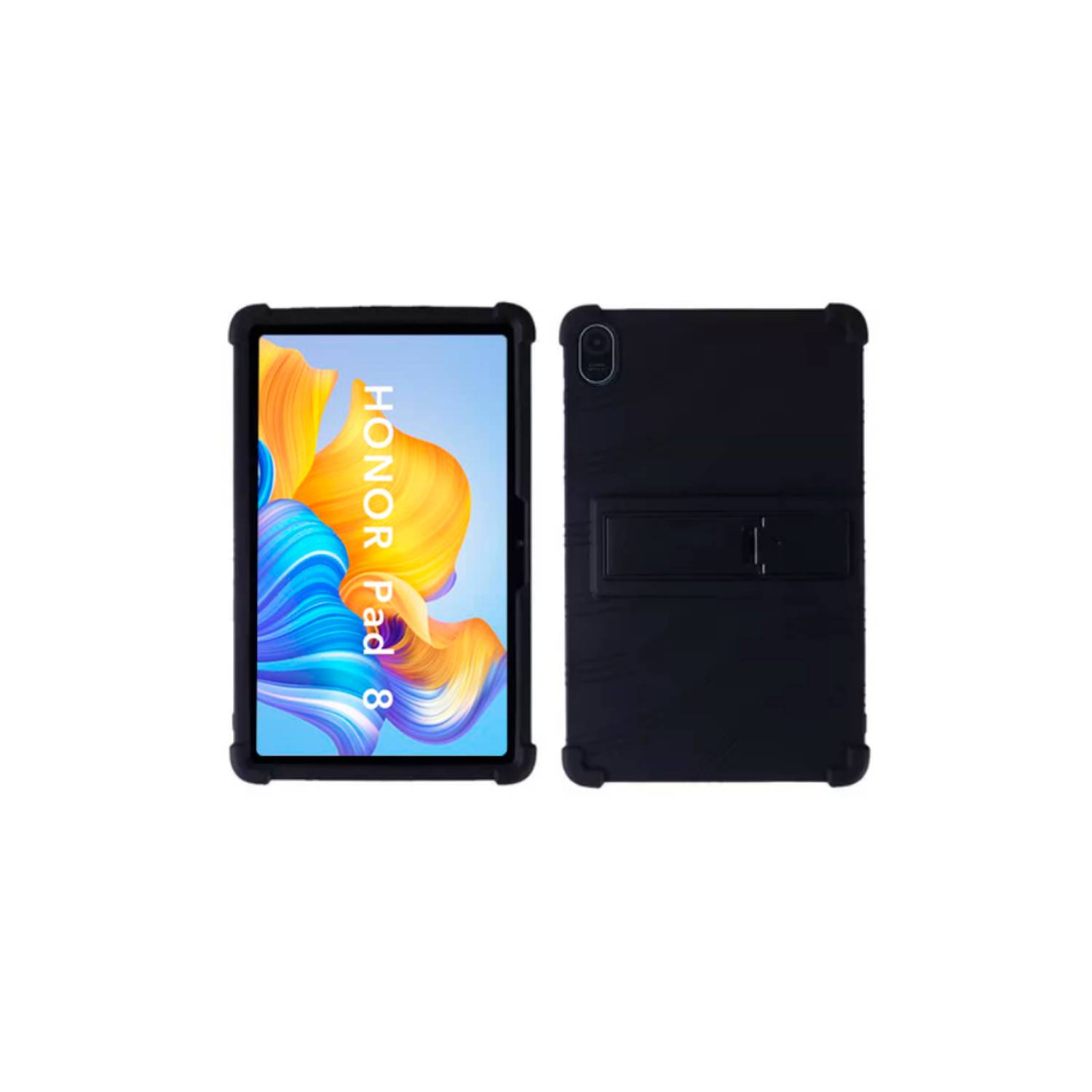 Funda para Tablet Huawei Honor Pad 8 Silicona Negro FUNDAANTIGOLPES