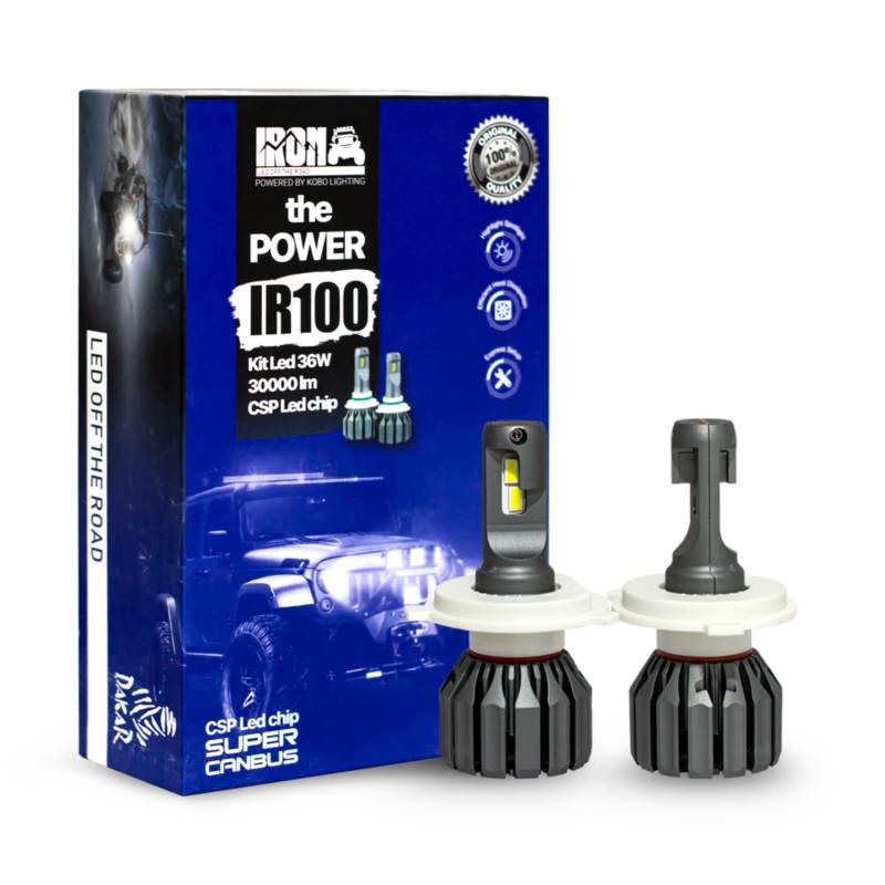 KIT LED LUZIAN SERIE IRIDIUM H1. PASAN LAS EXIGENCIA PARA LA ITV.