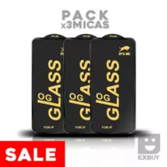 GENERICO - Pack x3 Mica Vidrio Super Resistente OG para Samsung Galaxy A23