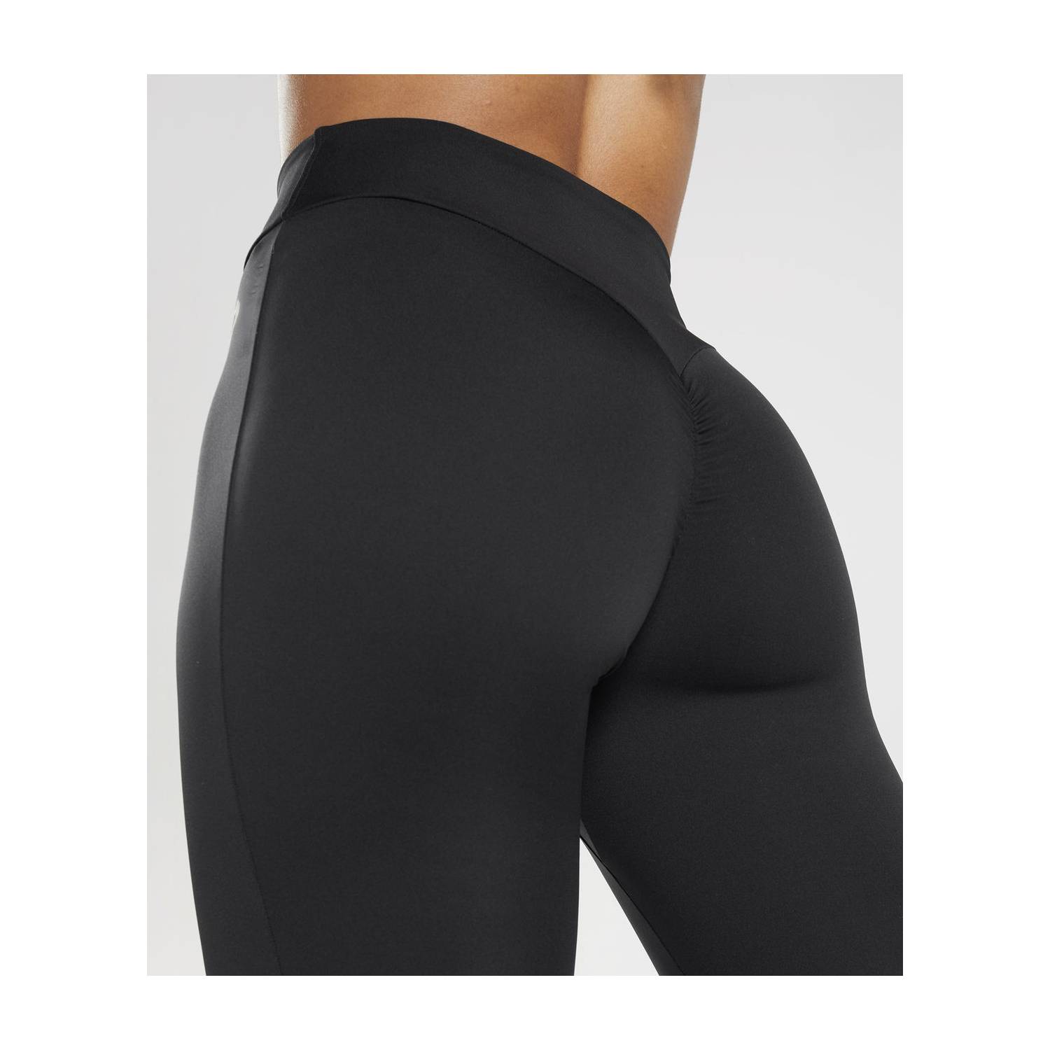 Leggin Deportivo corte V y scrunch - Legging Push-Up mujer - Ropa