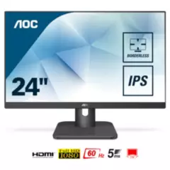 AOC - MONITOR LED 24 AOC 24E1Q PARLANTE FULL HD HDMI  DP VGA IPS 60Hz