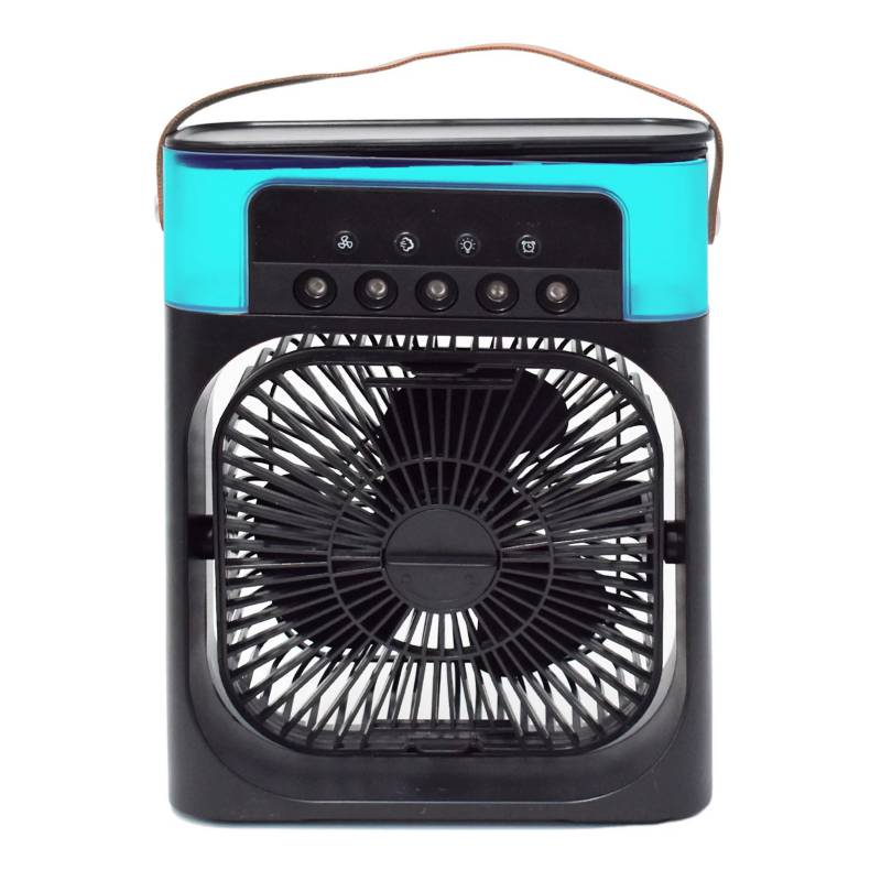 Aire Acondicionado Portátil, Ventilador/Humidificador Móvil 3 en 1, 1-7H  Temporizador, Tanque de Agua Grande de 5,5L, Bajo Consumo, Con Ruedas  Control Remoto, 3 Velocidades, Sin Tubo Exterior por 149,99€