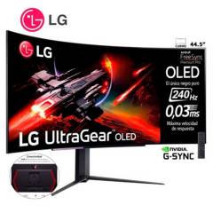 LG - Monitor OLED 45” Gaming UltraGear LG 240 Hz 45GR95QE-B 003 ms HDR10