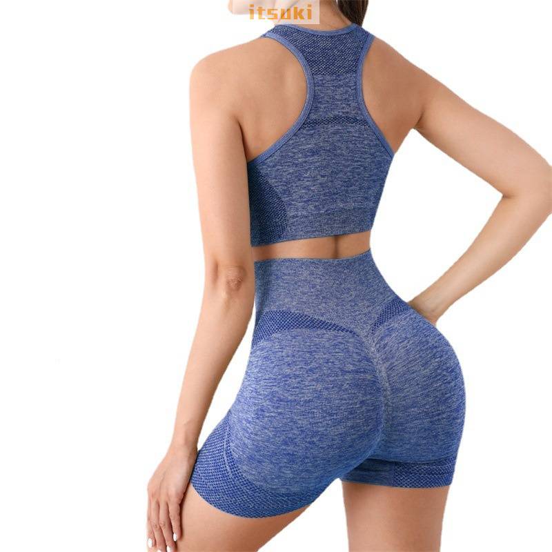 Conjunto Deportivo Mujer Gym Yoga Short Levanta Gluteos