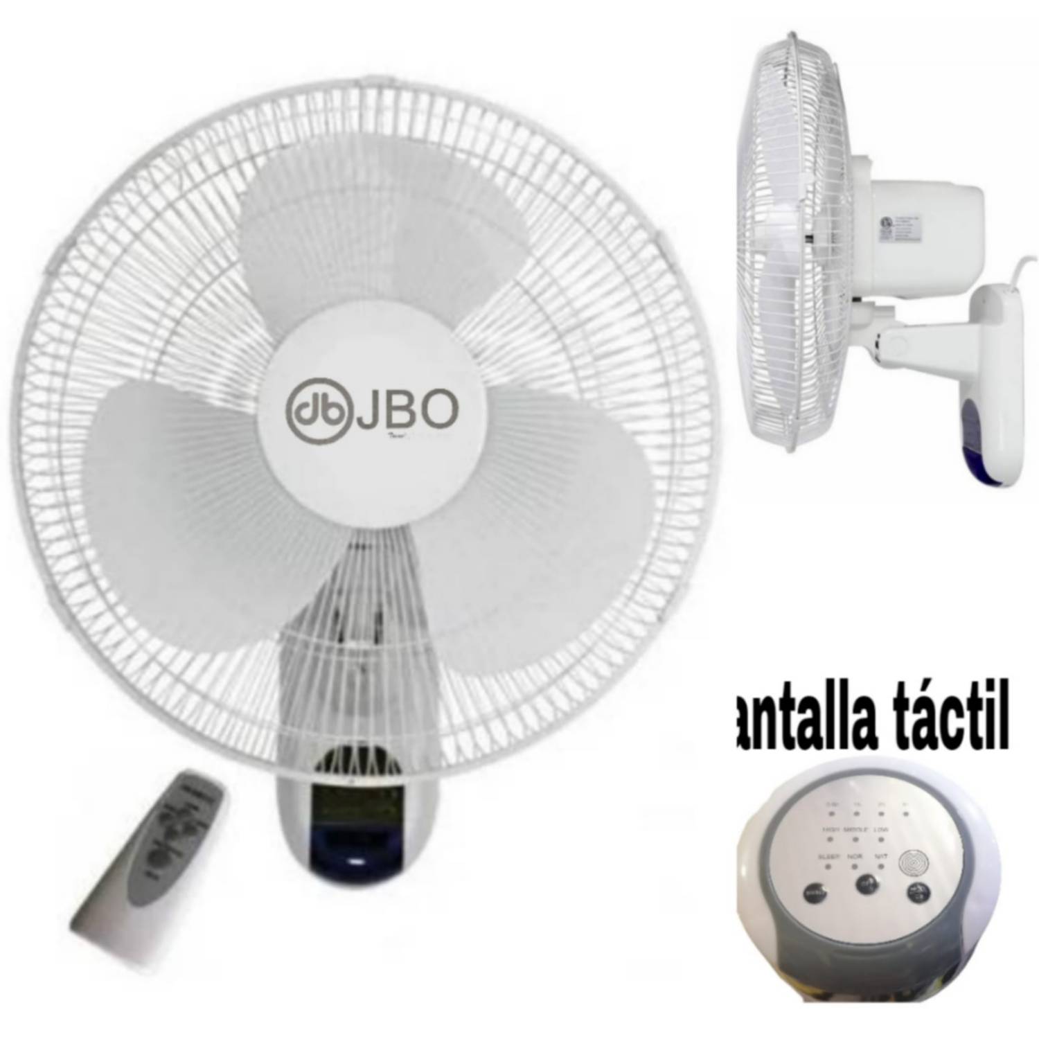 Ventilador de pared Breeze Wall Blanco con telecomando