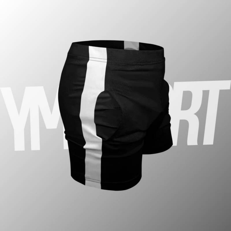 69125 Short de Entrenamiento Negro - YML SPORT