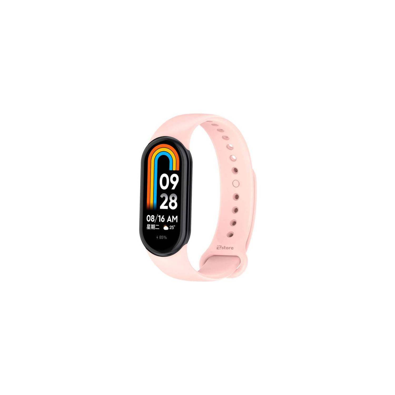 Correa silicona Xiaomi Mi Band 7 (rosado claro) 