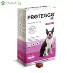 PROTEGGO - Proteggo M Small 4.5 a 10kg (100mg) Antipulgas para perros