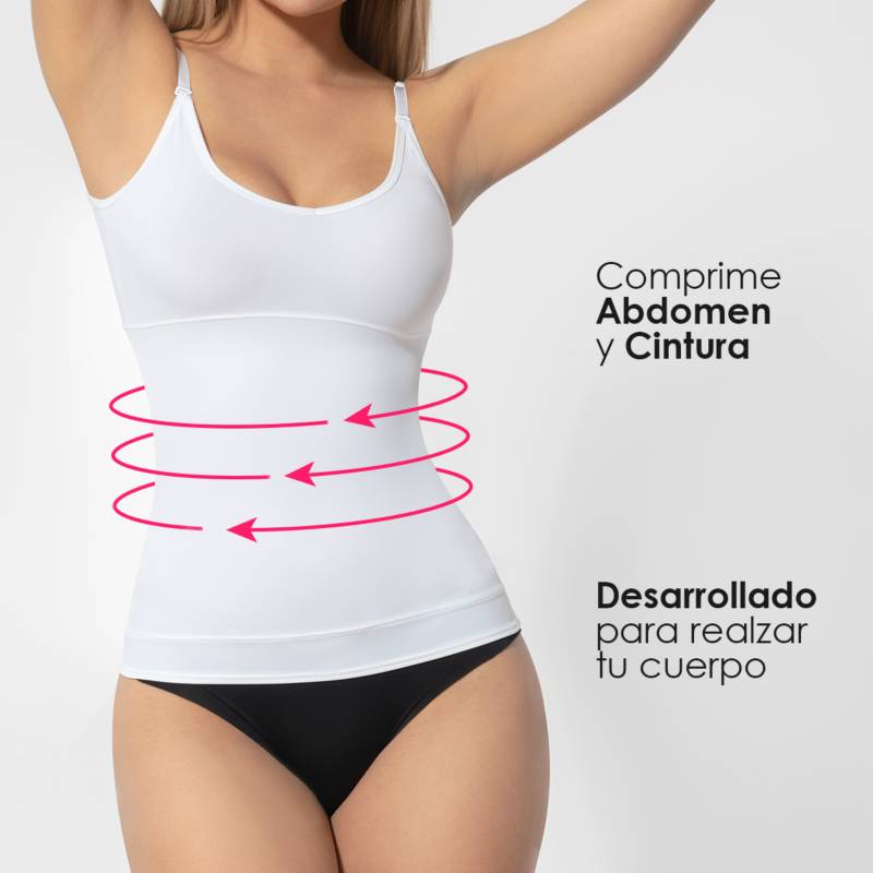 Faja mujer reductor moldeador cintura abdomen y rollitos