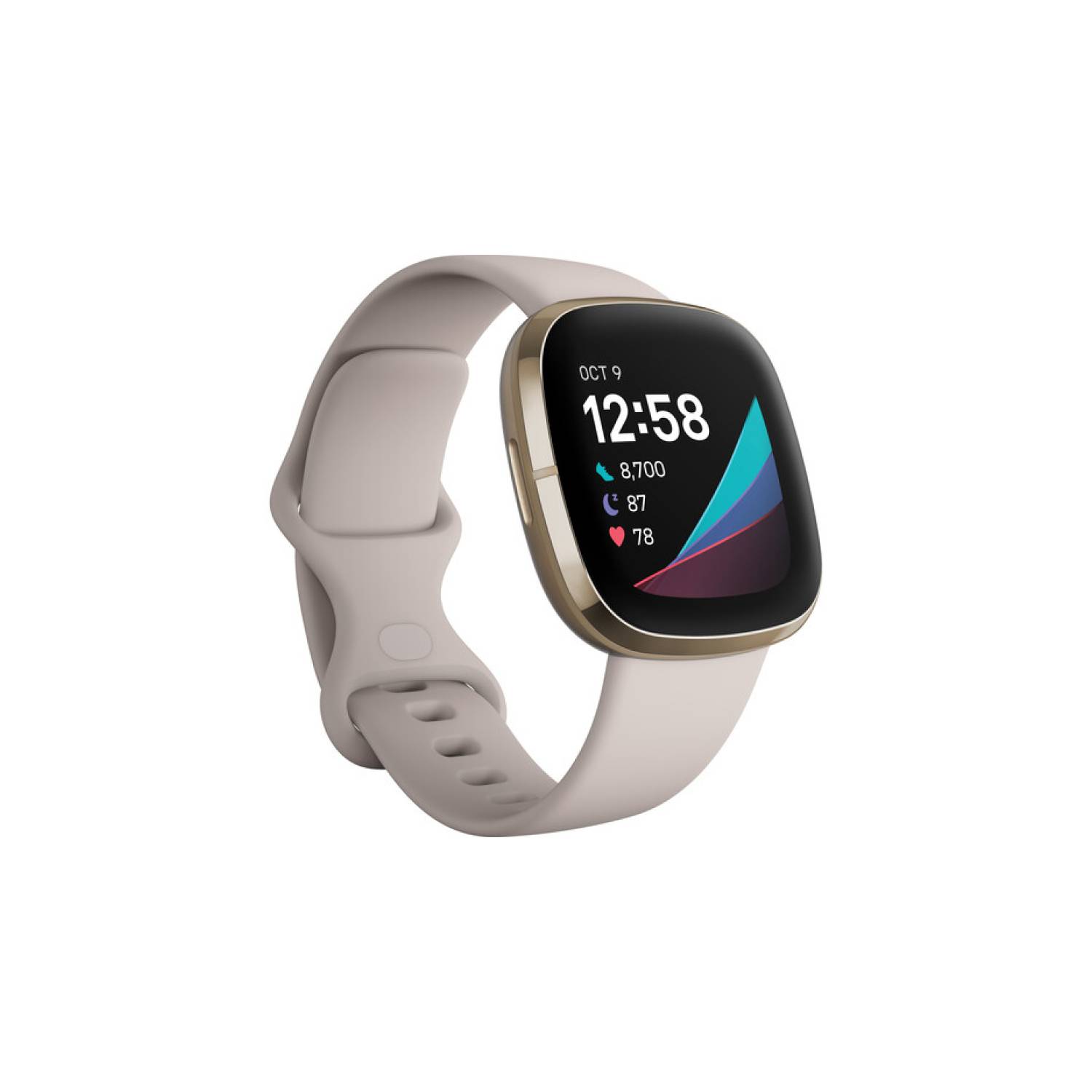 Fitbit Sense GPS Smartwatch - BlancoDorado FITBIT