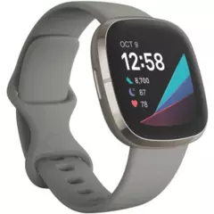 FITBIT - Fitbit Sense GPS Smartwatch - Gris SalviaPlata