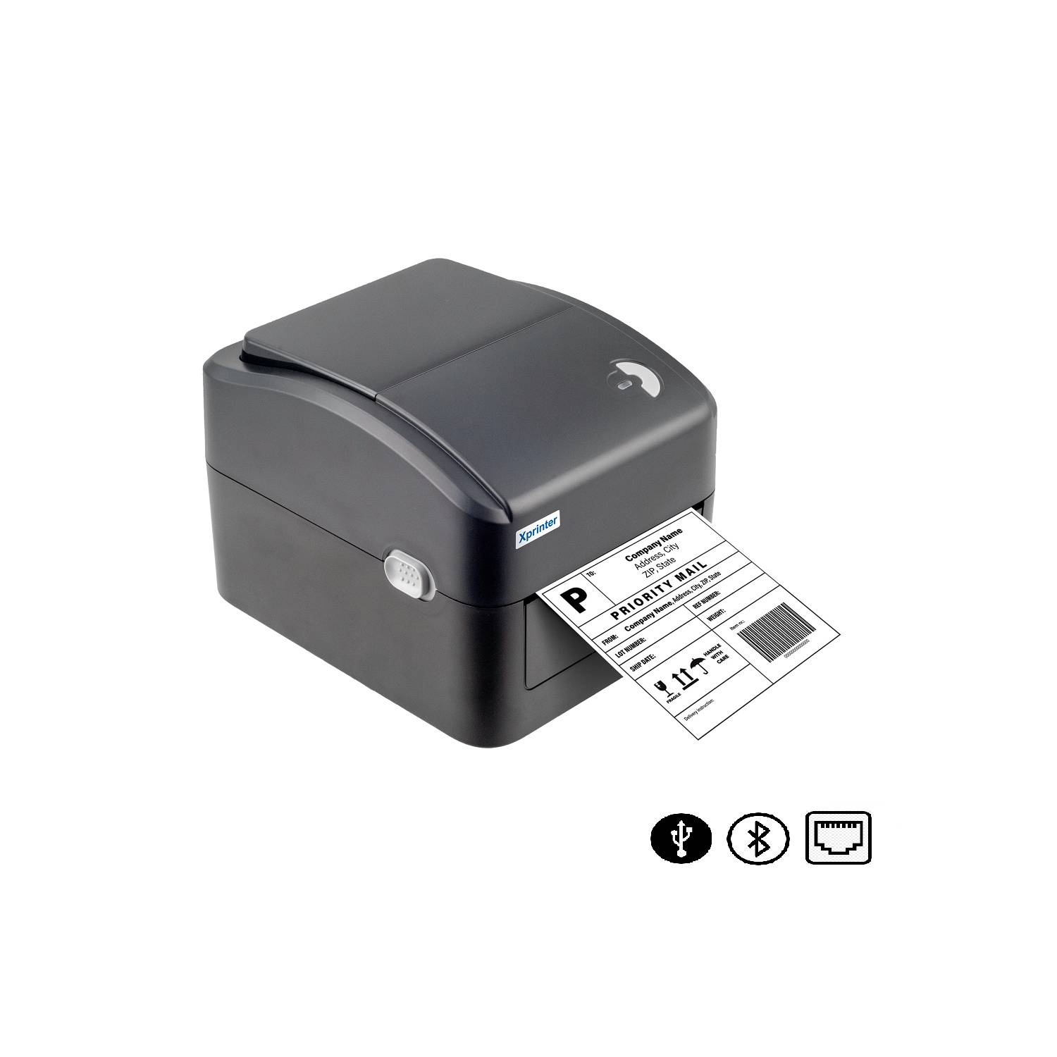 Impresora etiquetas adhesivas códigos barra 110mm USB LAN Bluetooth  XPRINTER