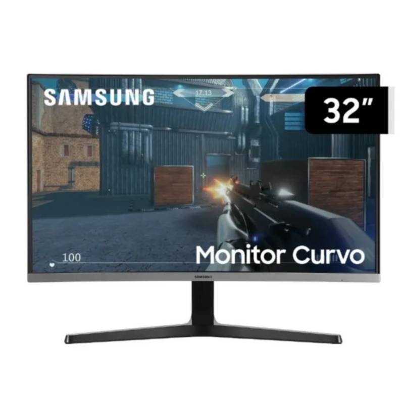 SAMSUNG - Monitor Samsung Curvo 32 Full HD LC32R500FHLXPE