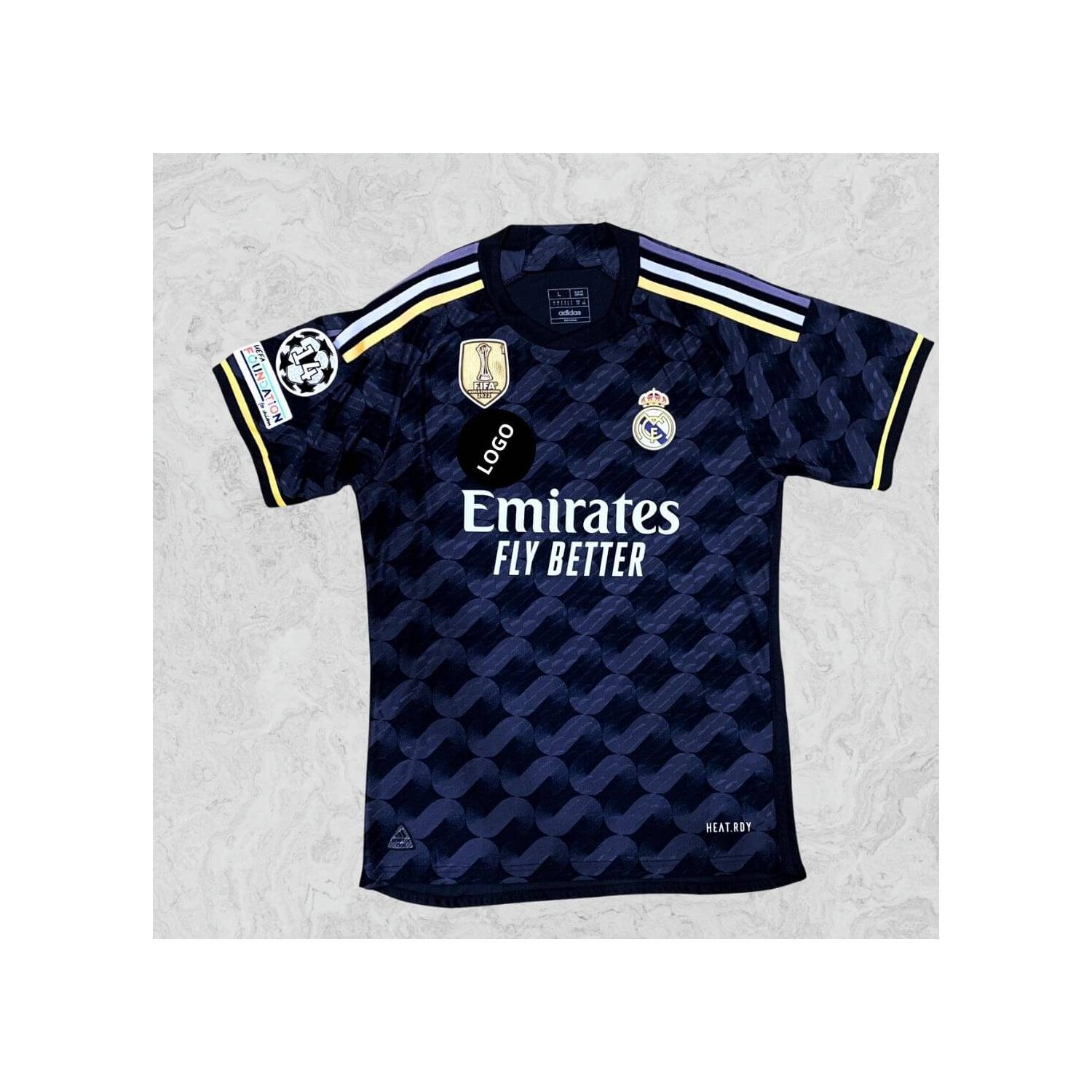 Camiseta Real Madrid 2da Equipacion 2023-2024 Jugador Bellingham GENERICO