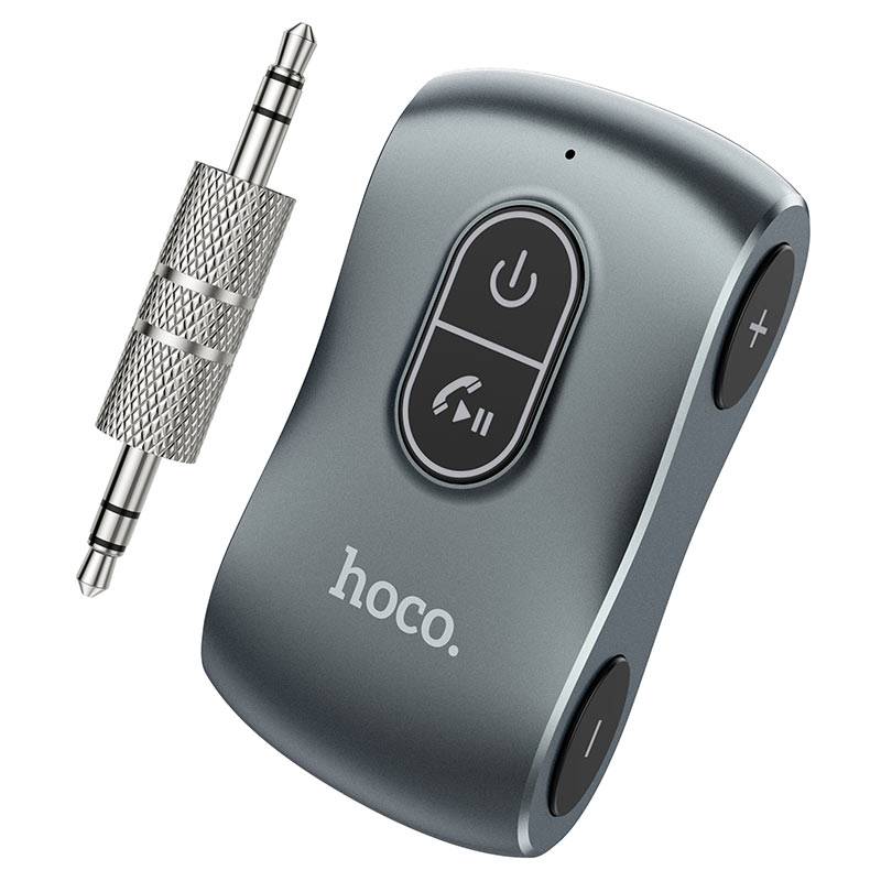Receptor Bluetooth para coche Automovil Hoco E73 Salida AUX de 3,5