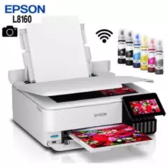 EPSON - Impresora Epson L8160 fotográfica Wifi Multifuncional impresora de fotos