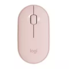 LOGITECH - Mouse Logitech Pebble M350 Bluetooth Inalámbrico Rosa