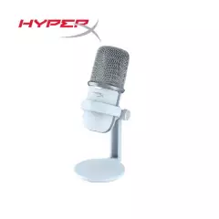 HYPERX - Micrófono HyperX Solocast Streaming For PC Blanco