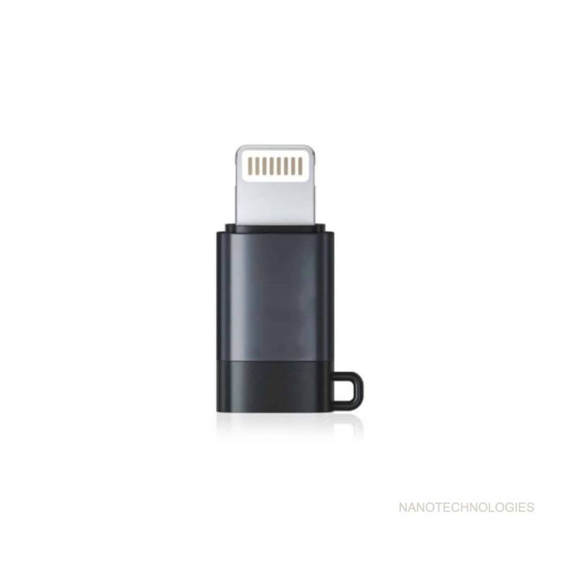 Adaptador de Tipo C a lightning Iphone para micrófono y audio OEM