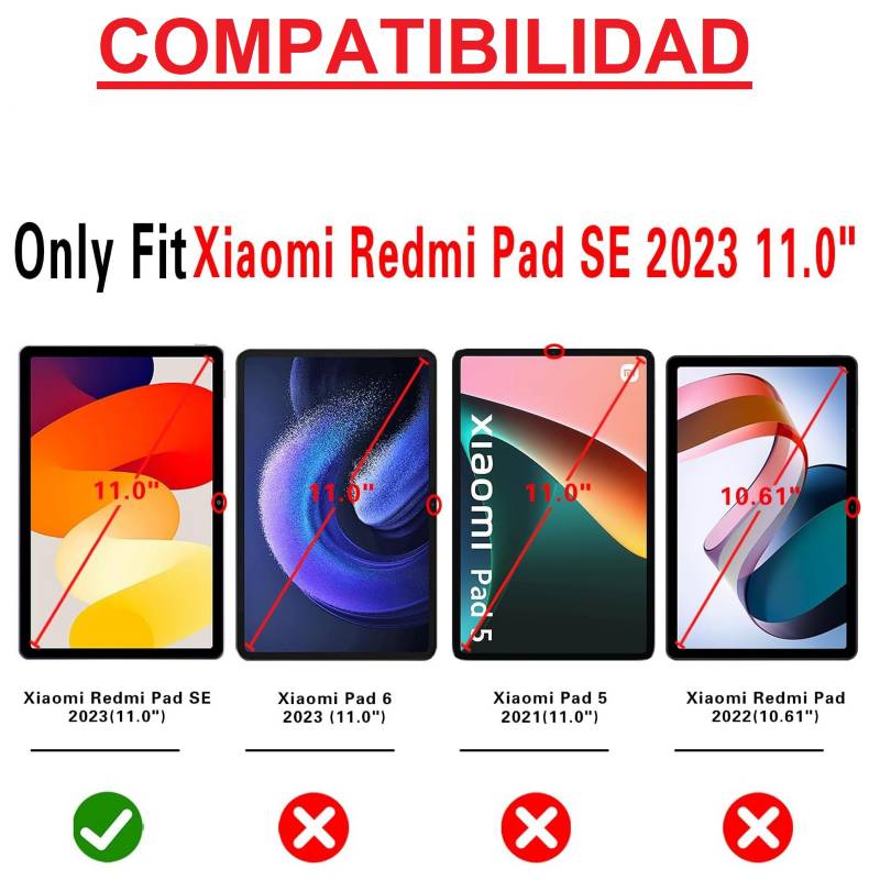 Funda + Lapiz Optico para Xiaomi Mi Pad 6 11.0 2023 Protector Case GENERICO