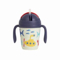 PENNY SCALLAN DESIGNS - BAMBOO SIPPY CUP - ANCHORS AWAY