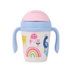 PENNY SCALLAN DESIGNS - BAMBOO SIPPY CUP - RAINBOW DAYS
